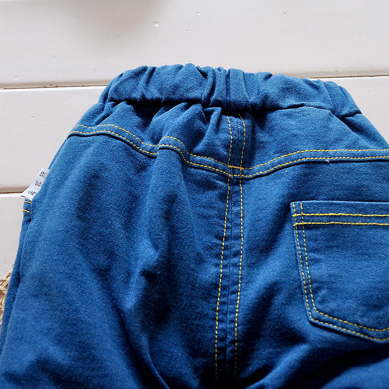 2020 New Boys' Shirt and Long Pants Set (Ages 0-4)