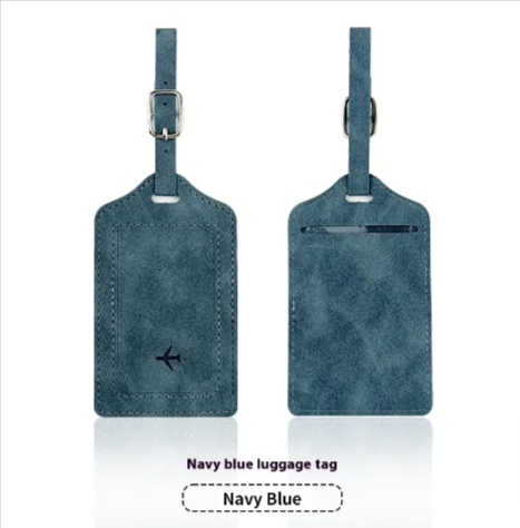 PU Leather Passport & Luggage Tag Set