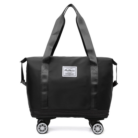 Flexible Voyager Suitcase with Wheels - Overflow Supply