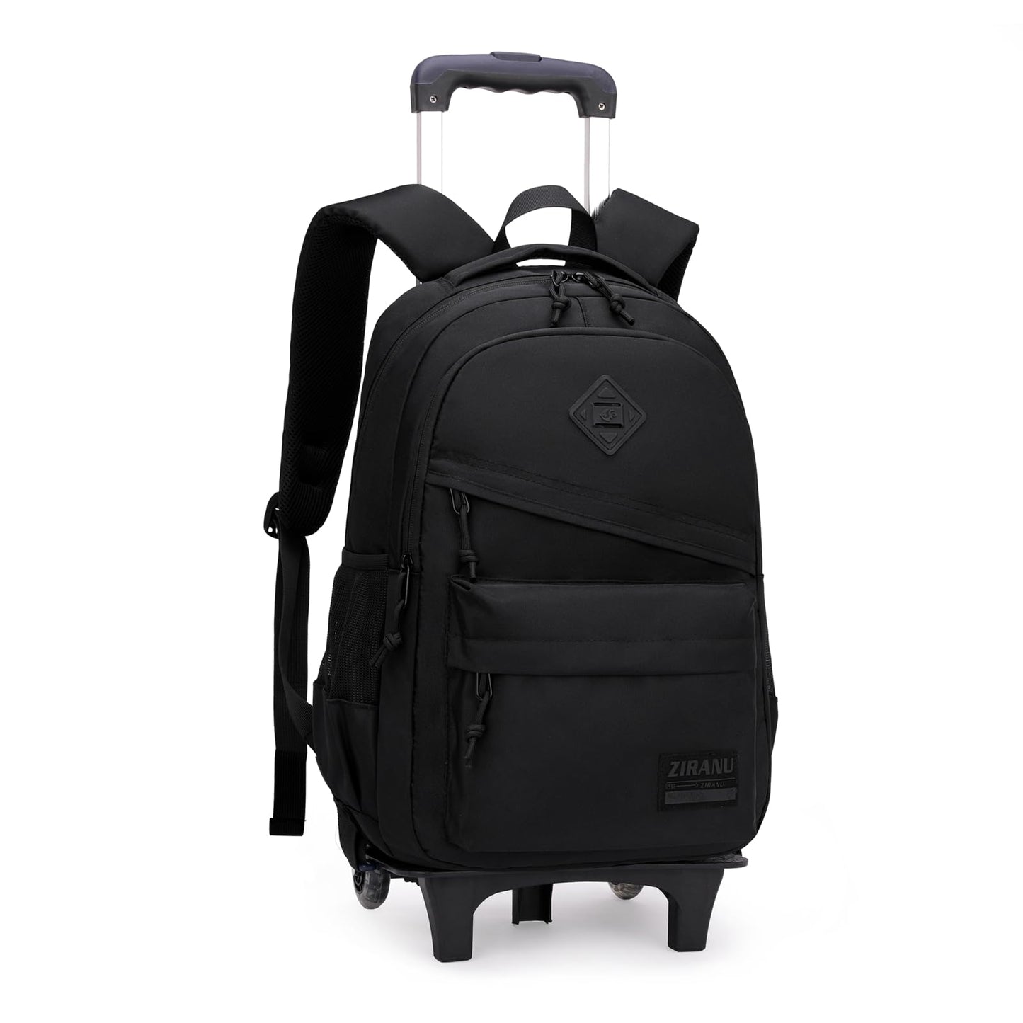 Armbq Rolling Backpack for Boys Girls School BookBag with Wheels Kids Luggage Trolley Back Pack on Wheels Elementary Travel Bag
