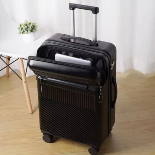 Women's Stylish Password Lock Luggage - Overflow Supply