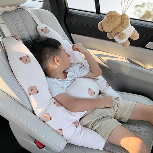Travel Pillows for Kids Car Pillow Adults and Children H-Shaped Pillow Travel Pillow for Support The Body and Head - Overflow Supply