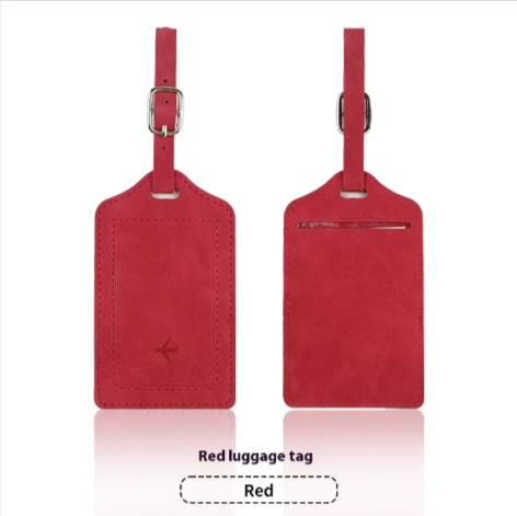 PU Leather Passport & Luggage Tag Set