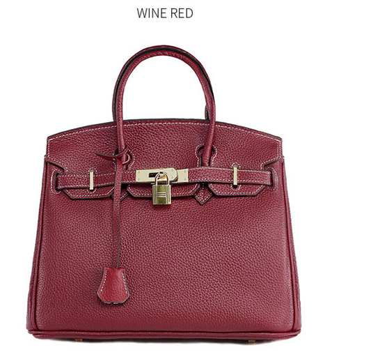 Platinum Bag in First Layer Cowhide for Women - Overflow Supply